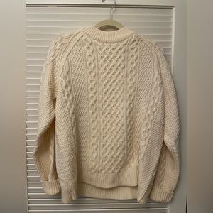 Emerson Fry ivory fisherman’s sweater